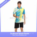 Sublimated custom team badminton clothing, unisex sports jersey quick dry tennis badminton wear jersey